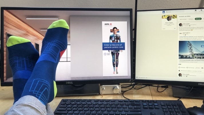 Agfa HealthCare socks